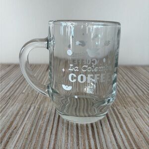 La Colombe Coffee Glass Mug